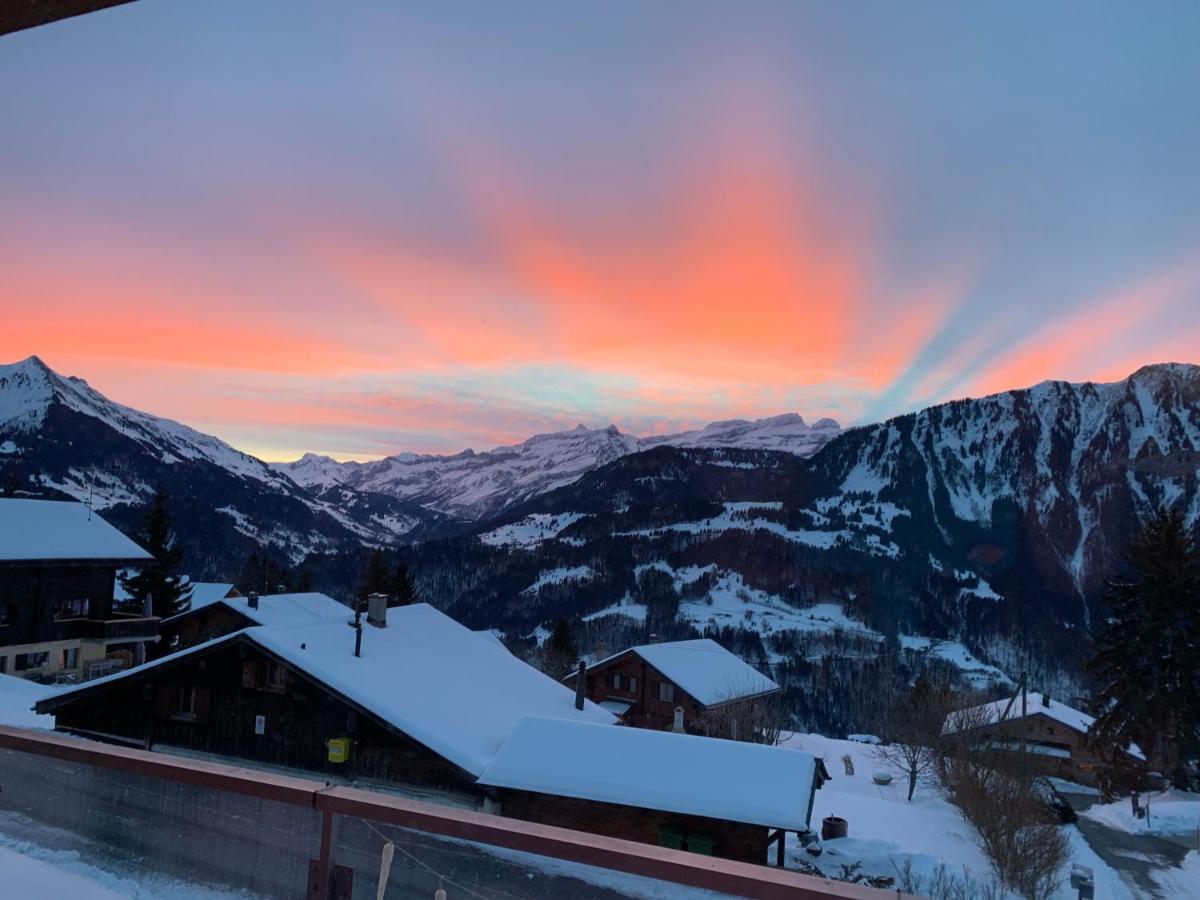 Chalet Plein Soleil Leilighet Leysin Eksteriør bilde