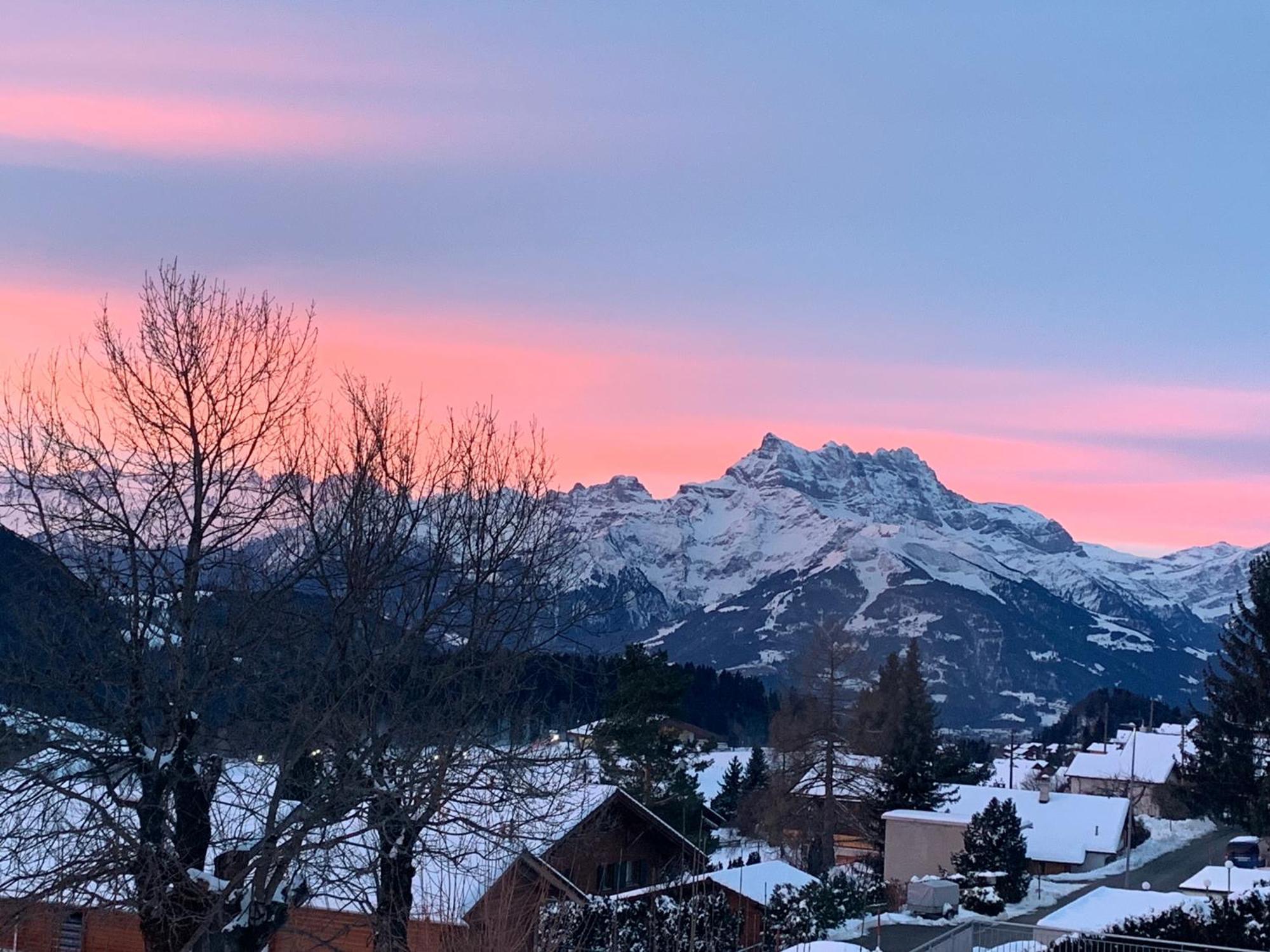 Chalet Plein Soleil Leilighet Leysin Eksteriør bilde